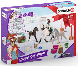Schleich julekalender 2021 Horse Club (heste)